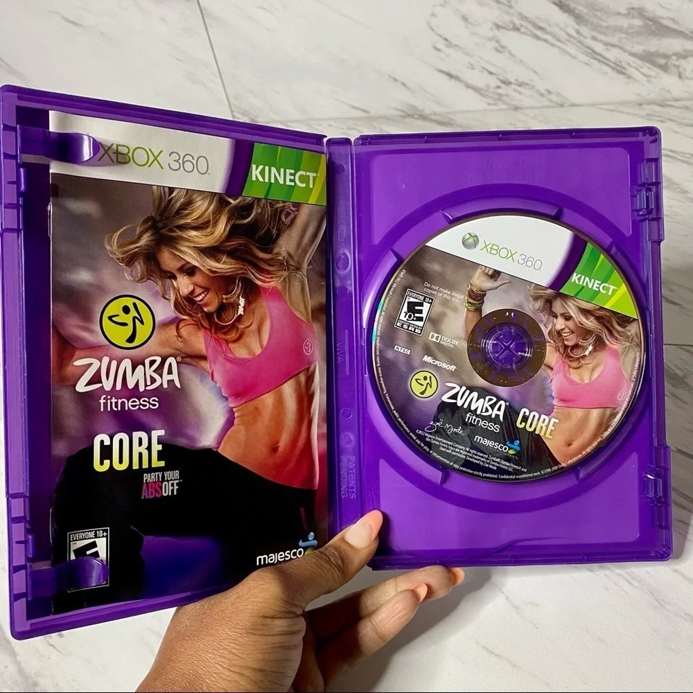 3/$60 BUNDLE XBOX Kinect Biggest Loser and Zumba Rush + Core